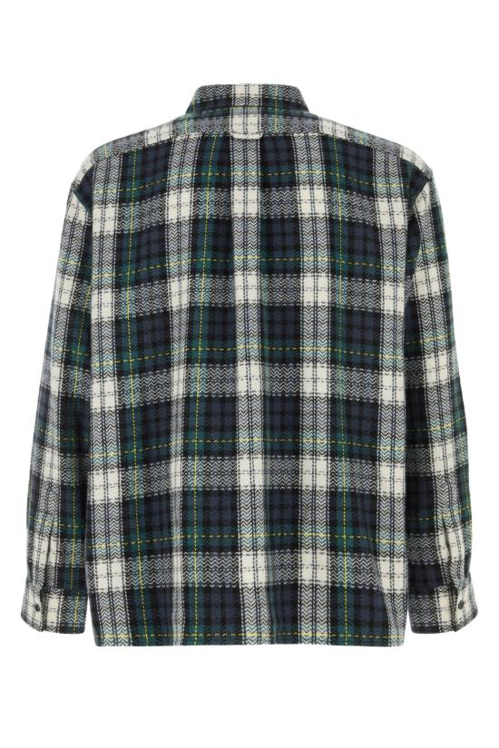 26SS 셀린느 긴팔 셔츠 RC0B01194 GDJ1 BLUEGREENWHITE - CELINE