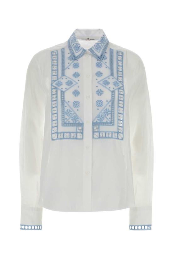 26SS 에르마노 설비노 셔츠 D482K321RGWJ B4826 White