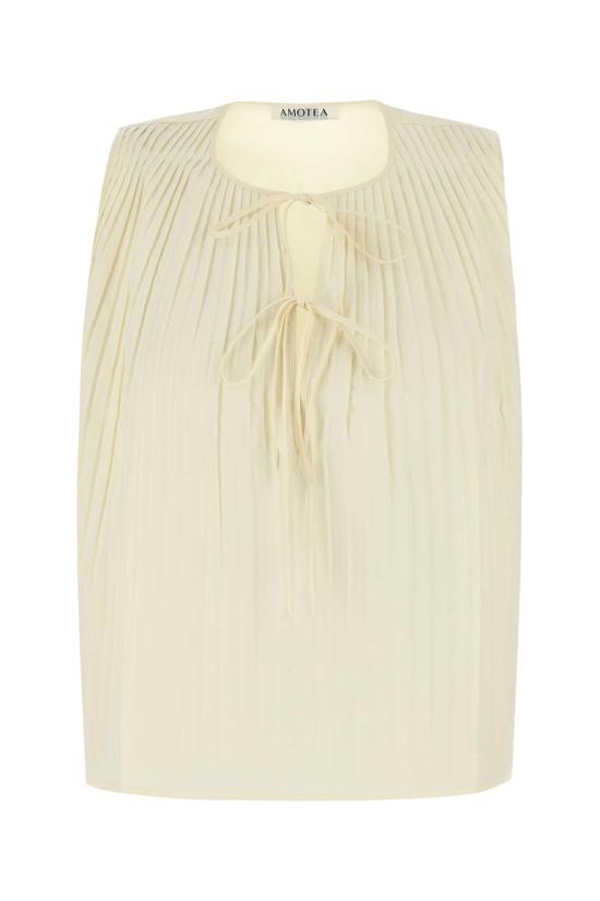 25SS 아모티 스웨터 AKIKOCOTTON SAND Yellow