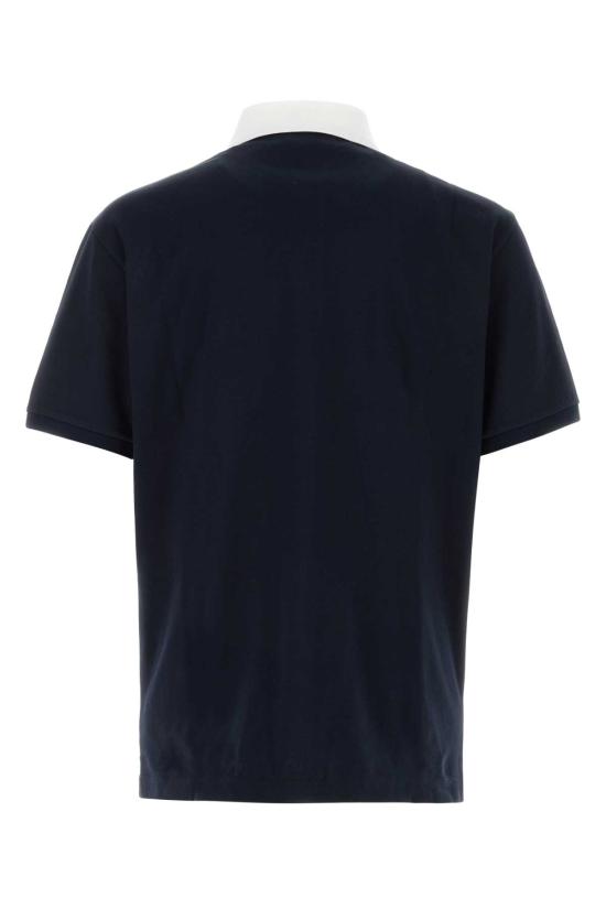 26SS 구찌 스트레치 코튼 피케 폴로 셔츠 854632XJHOG 4002 Blue - GUCCI