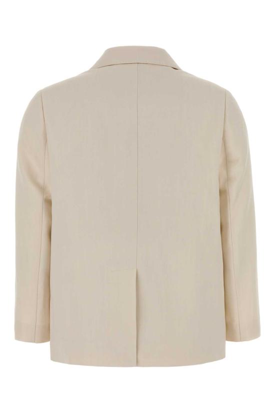 26SS 브루넬로 쿠치넬리 수트 자켓 MH1267621 C579 White - BRUNELLO CUCINELLI