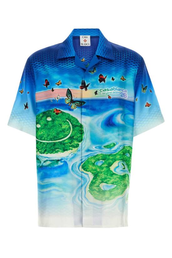 26SS 카사블랑카 긴팔 셔츠 MSP26SH00302 BEYONDDES Printed