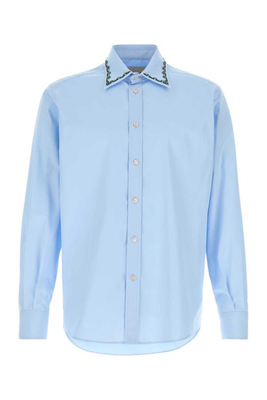 26SS 발렌티노 가라바니 긴팔 셔츠 8V3ABS87B57 E08 Light Blue