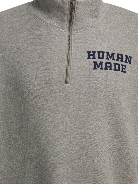 26SS 휴먼메이드 긴팔 티셔츠 HM30CS010GRAY DOM - HUMANMADE