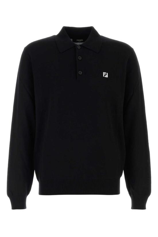 25FW 펜디 폴로 티셔츠 FZC167AU84F0QA1 BLACK DOM