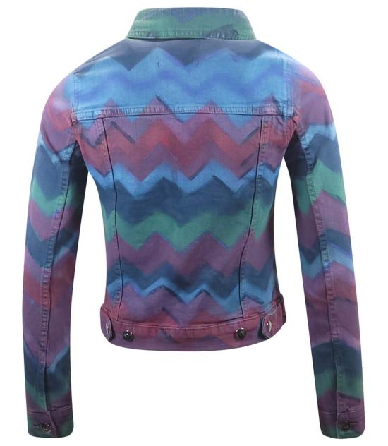  매디슨 메종 자켓 코튼 미스 슬림 진 재킷 라이트 블루 - MADISON MAISON