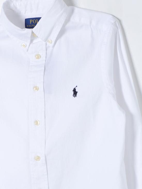 25FW [키즈] 폴로 랄프로렌 티셔츠 323819238 001 White - POLO RALPH LAUREN