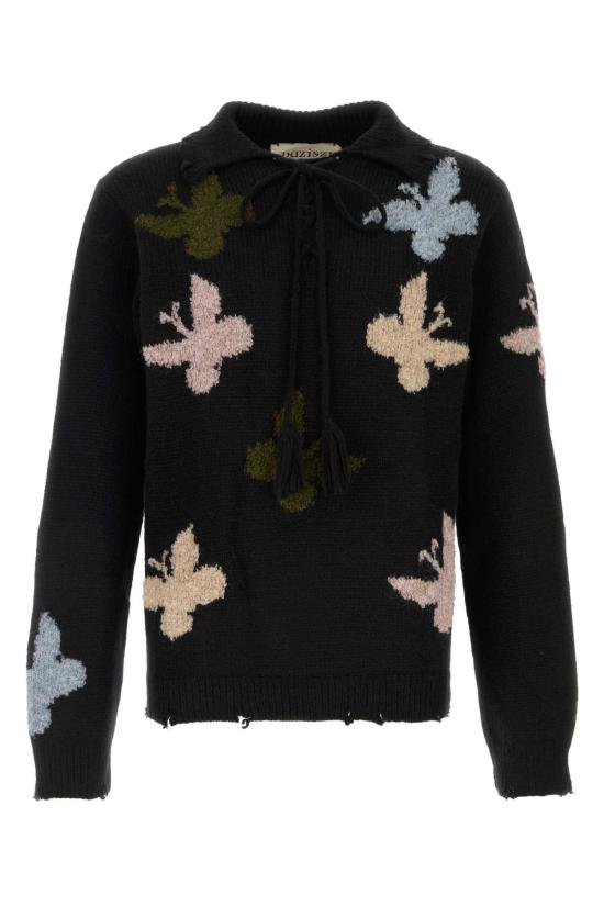 25FW 바지스트 스웨터 SW02861 BLACK Black