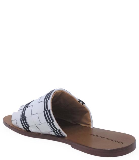  패션 모다 샌들 오픈 토  블랙/화이트 - FASHION MODA