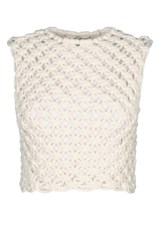 25FW 알라이아 스웨터 AA9H1232K083B 054 BLANCNATUREL