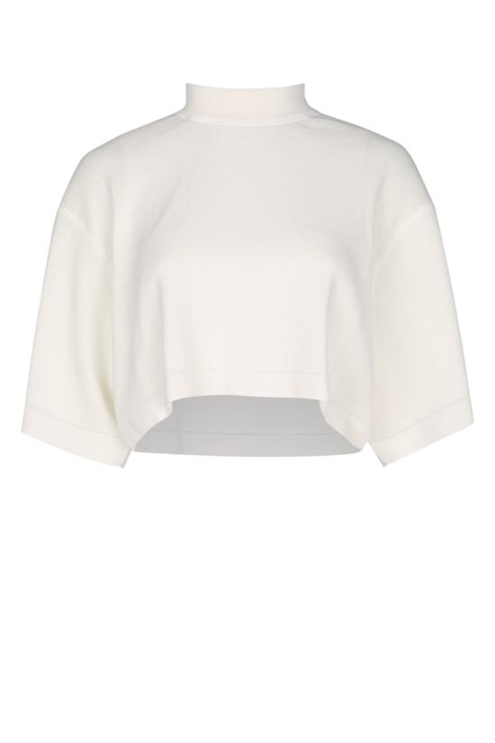 25FW 알라이아 스웨터 AA9H1232K083B 000 BLANC