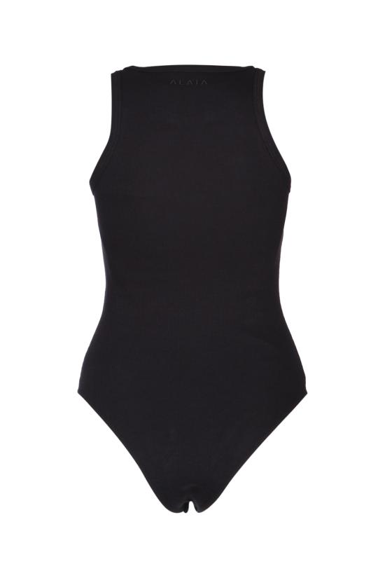 25FW 알라이아 스웨터 AA9B0382J085B 995 NOIRALAIA - ALAIA