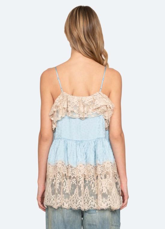  씨뉴욕 튜닉 씨 니 에델  탑 블루 - SEA NY