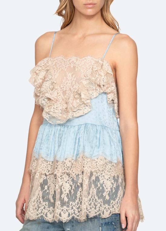  씨뉴욕 튜닉 씨 니 에델  탑 블루 - SEA NY