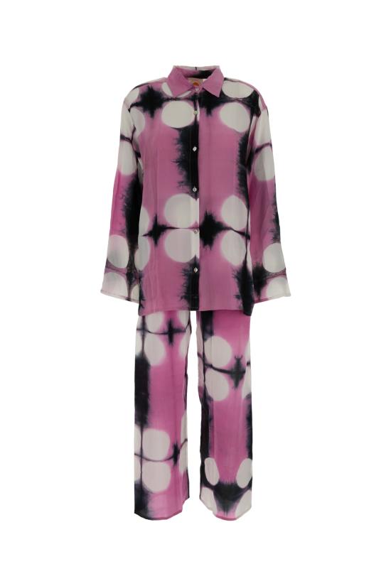 25SS 센체이서 스웨터 BLOCKPRINTDOTDYE PINK