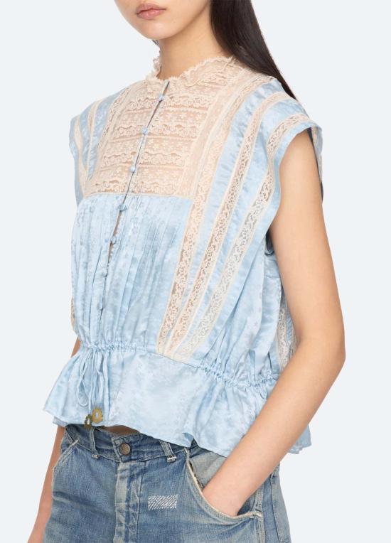  씨뉴욕 블라우스 씨 나이 에델 탑 - SEA NY