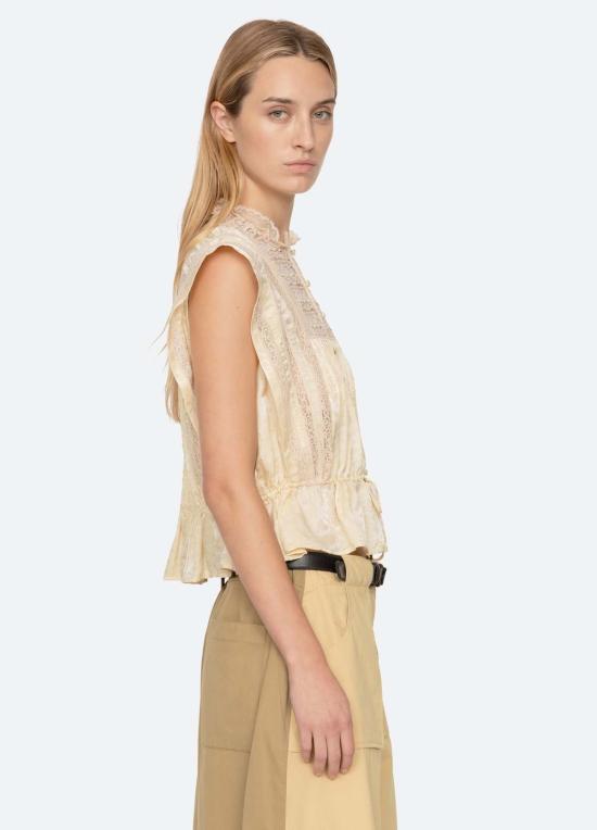  씨뉴욕 블라우스 씨 나이 에델 탑 - SEA NY