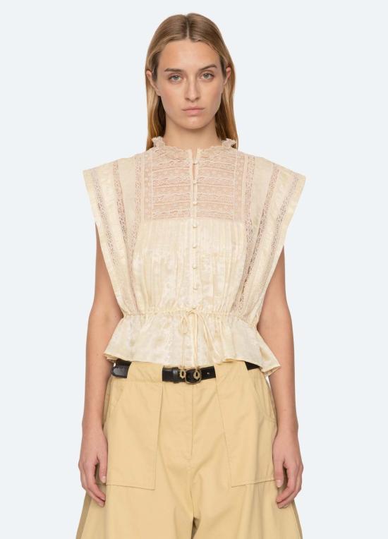  씨뉴욕 블라우스 씨 나이 에델 탑 - SEA NY