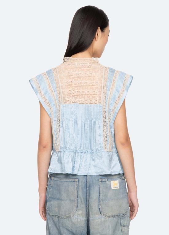  씨뉴욕 블라우스 씨 나이 에델 탑 - SEA NY