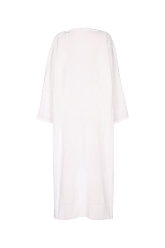 25FW 알라이아 롱 원피스 AA9R2712K090B 000 BLANC - ALAIA