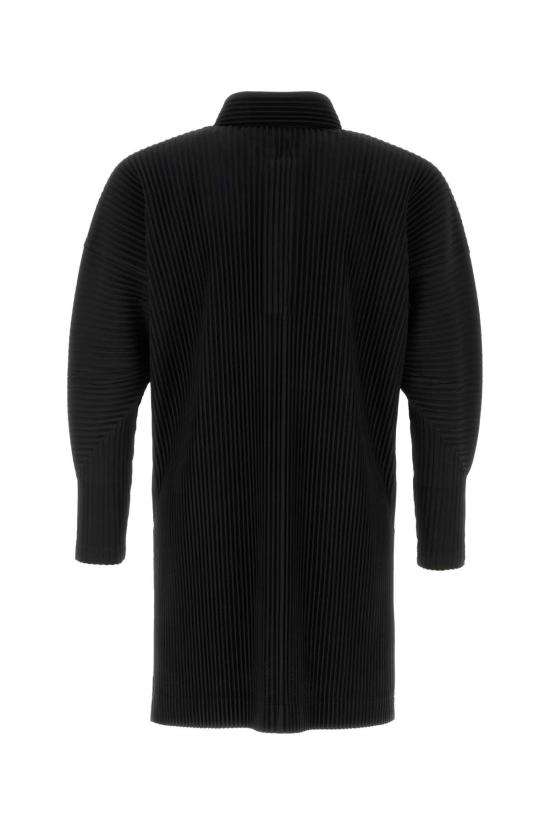 26SS 옴므 플리세 이세이 미야케 폴로 티셔츠 HP58JM122 15 Black - HOMME PLISSE' ISSEY MIYAKE