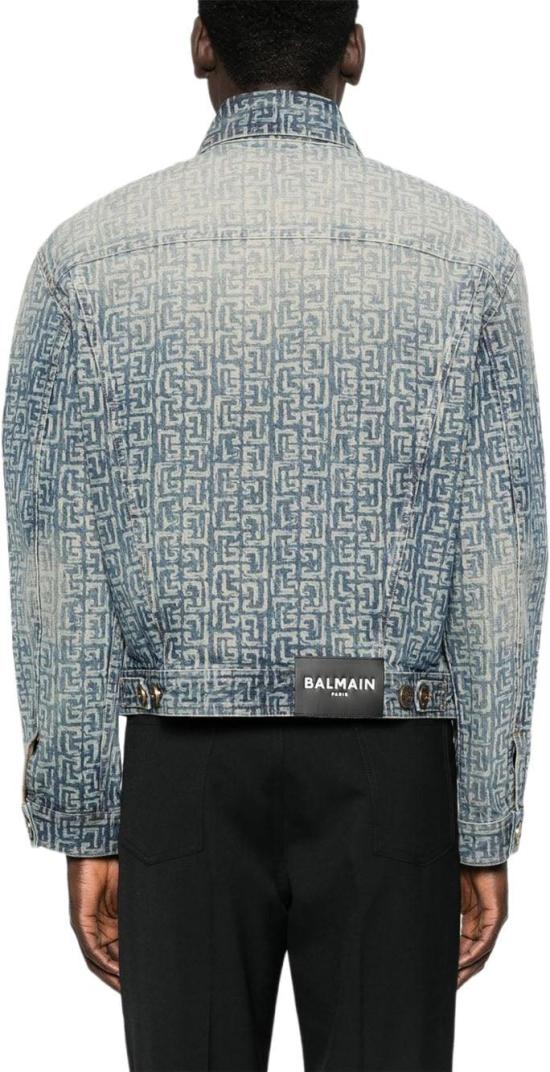 26SS 발망 데님 자켓 GH1TC330DG126AW BLUE - BALMAIN