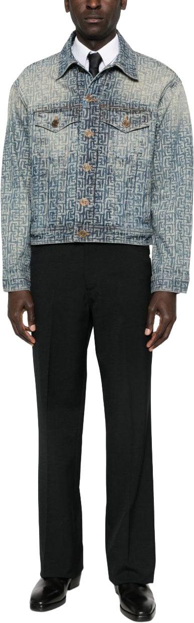 26SS 발망 데님 자켓 GH1TC330DG126AW BLUE - BALMAIN