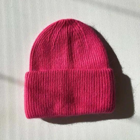  Salchicha 모자 살치차 로얄 앙고라 울 비니