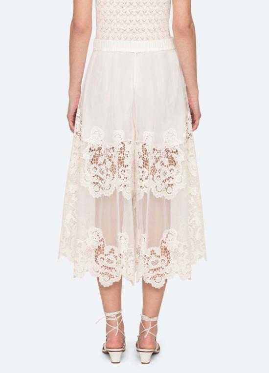  씨뉴욕 롱 스커트 씨 니 소피아  크림 - SEA NY