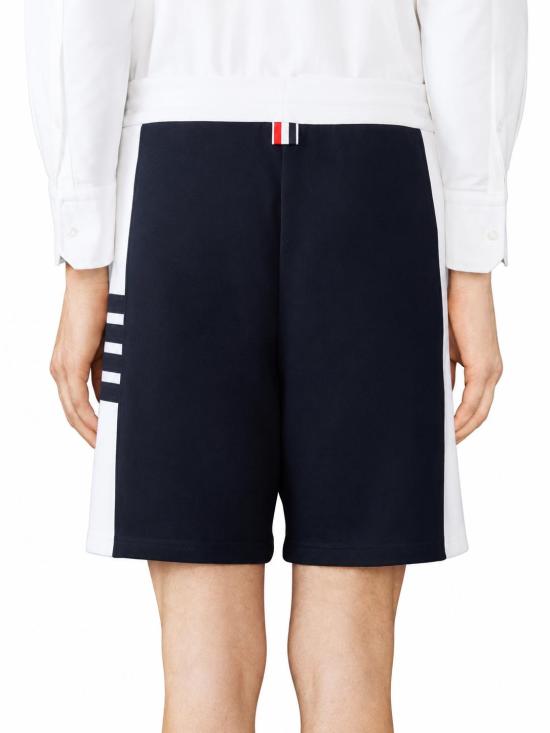26SS 톰브라운 클래식 루프백 4바 스웨트쇼츠 MJQ222A03037 415 NAVY - THOM BROWNE