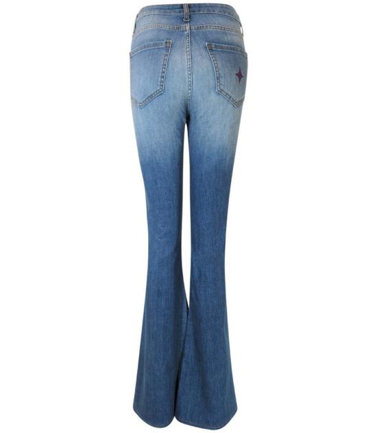  매디슨 메종 데님 팬츠 디자인 할리우드 X  데님 글리터 스타 진 라벤더 - MADISON MAISON