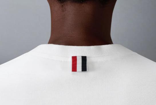 26SS 톰브라운 코튼 밀라노 포켓 티셔츠 FJS223AJ0055 100 WHITE - THOM BROWNE