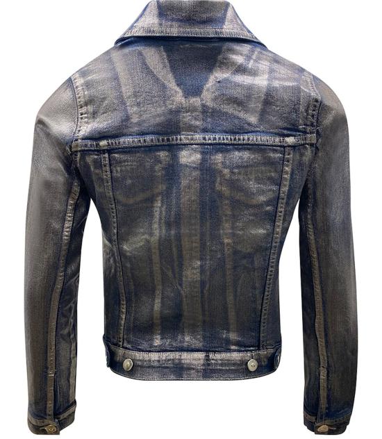  매디슨 메종 데님 자켓 데님 재킷 실버/데님 - MADISON MAISON