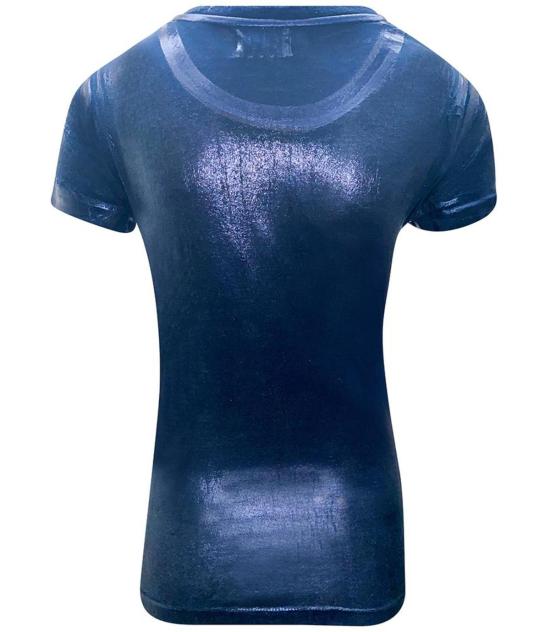  매디슨 메종 반팔 티셔츠 라미나 티셔츠 네이비/네이비 - MADISON MAISON