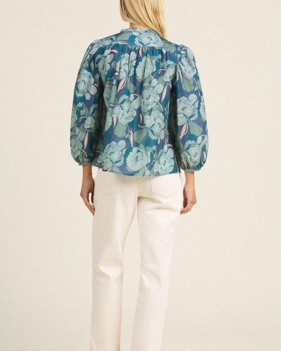  트로바타 블라우스 메이지  허쉬드 섀도우 - TROVATA