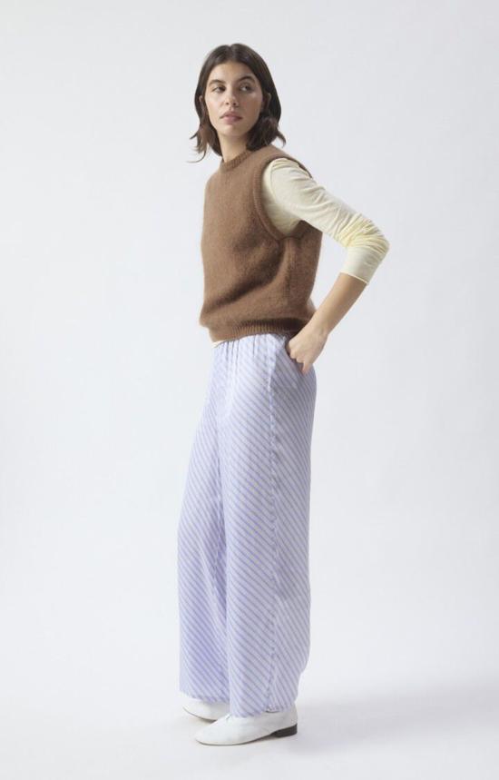  아메리칸 빈티지 베스트 비토우  초콜릿 멜란지