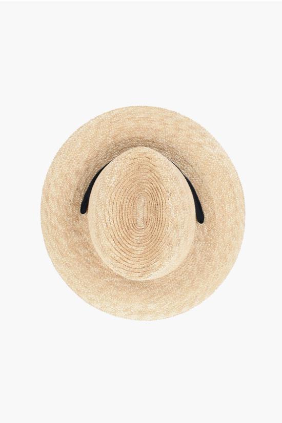  몬테갈로 모자 LADY FEDORA GROSBLUE NAVY Beige - MONTEGALLO