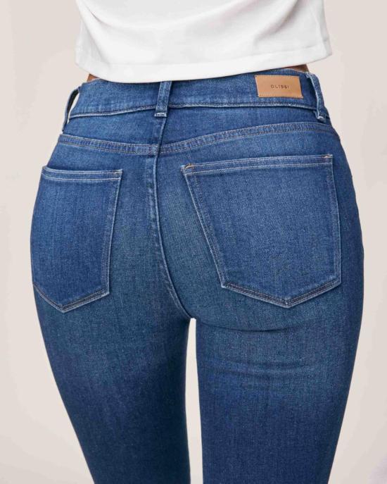  DL 1961 데님 팬츠 Dl 1961 마라 스트레이트 미드라이즈 인스타스컬프트 진 산타모니카 - DL 1961