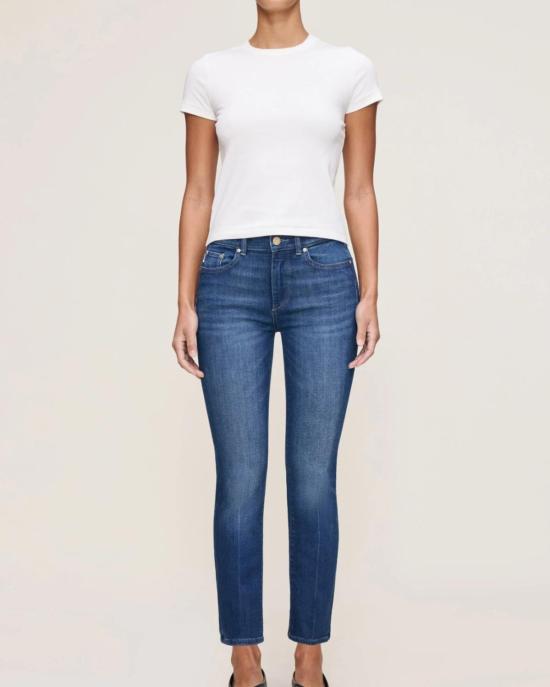  DL 1961 데님 팬츠 Dl 1961 마라 스트레이트 미드라이즈 인스타스컬프트 진 산타모니카