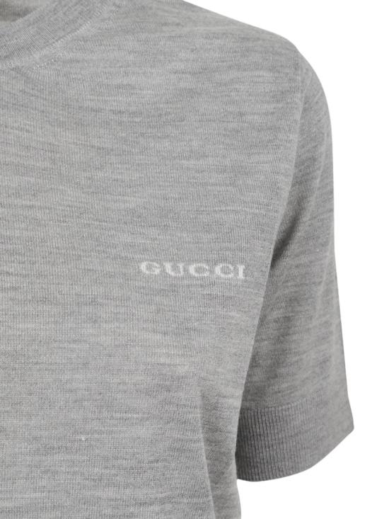 25FW 구찌 반팔 티셔츠 836747XKEWC Grey - GUCCI