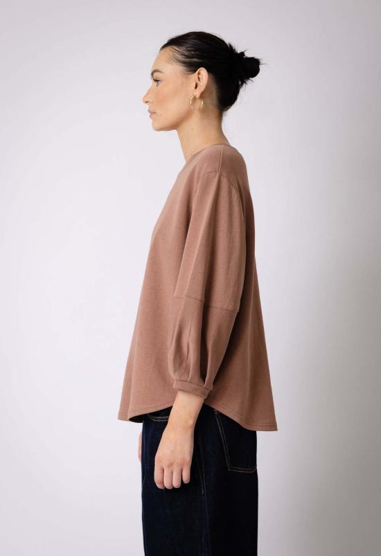  더 엔케이씨 스토어 긴팔 티셔츠 NKC 스토어 케이티 티 캐년 레드 - The NKC Store