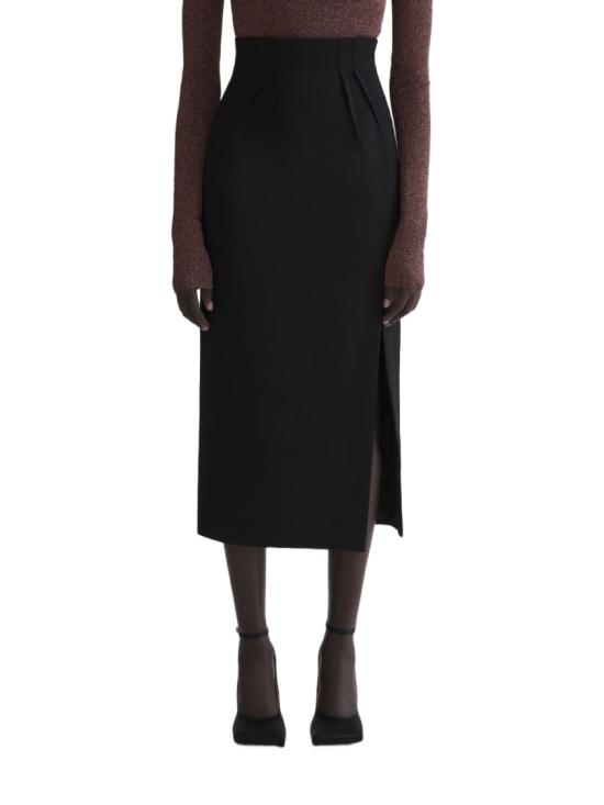 26SS 뮈글러 롱 스커트 26P1JU 05821020 1999 Black