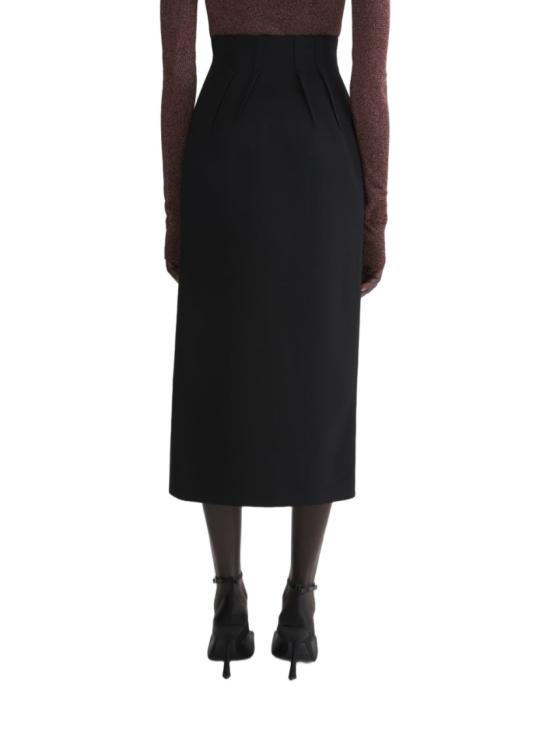 26SS 뮈글러 롱 스커트 26P1JU 05821020 1999 Black - MUGLER