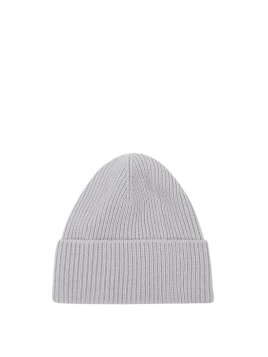 25FW 구찌 캐시미어 패치 비니 8341903GAC0 White - GUCCI