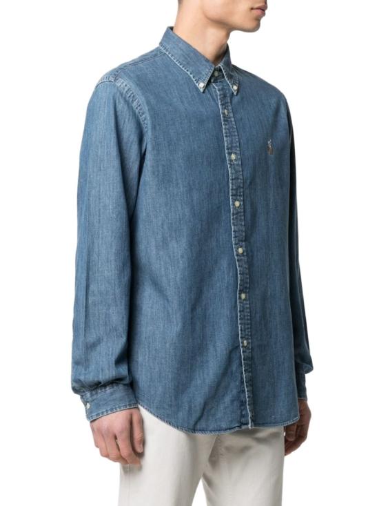 26SS 폴로 랄프로렌 데님 셔츠 710792043 Blue - POLO RALPH LAUREN