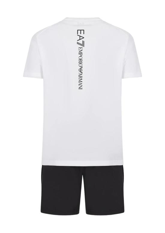  엠포리오 아르마니 트레이닝 웨어 8NPV03 PNDDZ 21BA White - EMPORIO ARMANI