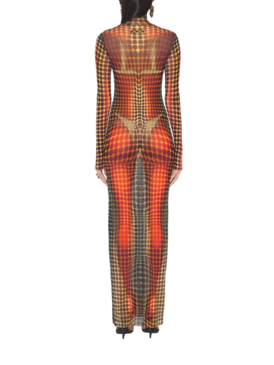 26SS 장 폴 고티에 롱 원피스 DR131 M018P 155060 Brown - JEAN PAUL GAULTIER