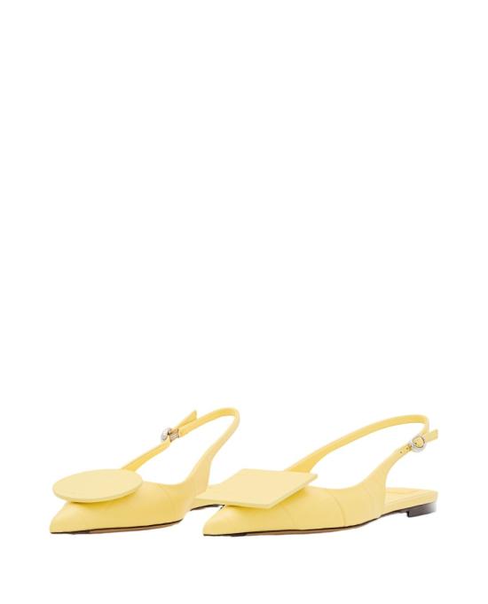 25SS 자크뮈스 플랫 슈즈 241FO0773164210 Yellow - JACQUEMUS