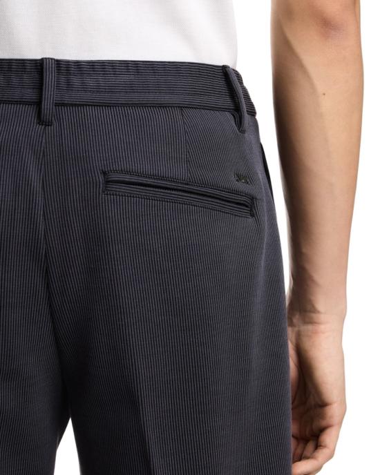 26SS 엠포리오 아르마니 스트레이트 팬츠 EM005397 AF21866 8136 Black - EMPORIO ARMANI