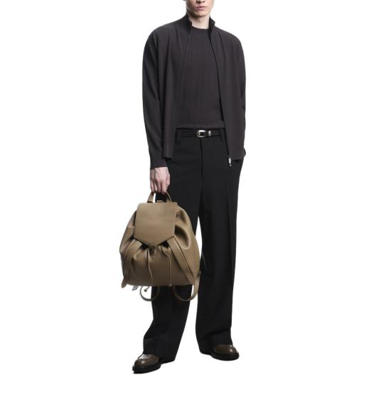 26SS 엠포리오 아르마니 집업 니트 EM004670 AF23759 8168 Black - EMPORIO ARMANI